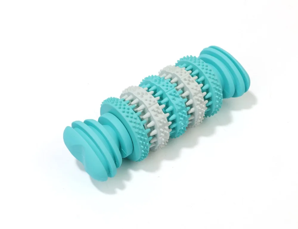 Dog Toy Interactive Rubber Resistance To Bite Dog Toy Tooth Cleaning Chew Training Toys Pet Dog Cat Puppy Elasticity Teeth Stick (4)