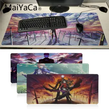 

Maiyaca Fate Stay Night Anti-Slip Durable Rubber Computermats Locking Edge gaming Mousepad Mat Keyboard Mat Table Pad