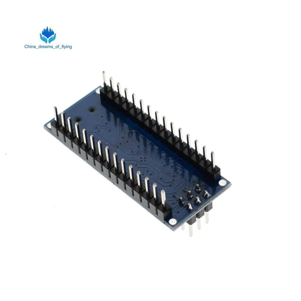 Mini-USB с загрузчик Nano 3,0 контроллер совместим для arduino CH340 драйвер USB 16 МГц NANO V3.0 сварки Atmega328 хорошее