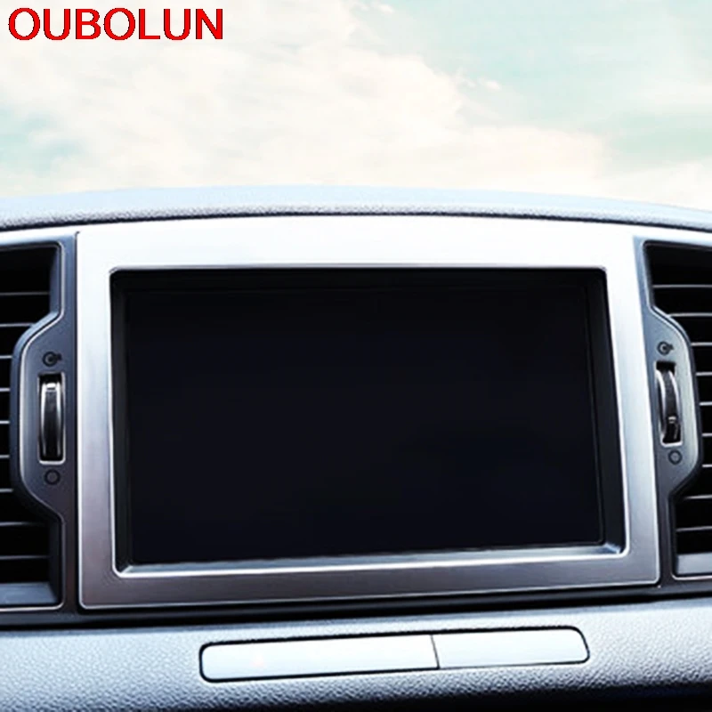 OUBOLUN подходит для 2016 2017 KIA Sportage Chrome 8 &quotпанель управления экраном приборной панели