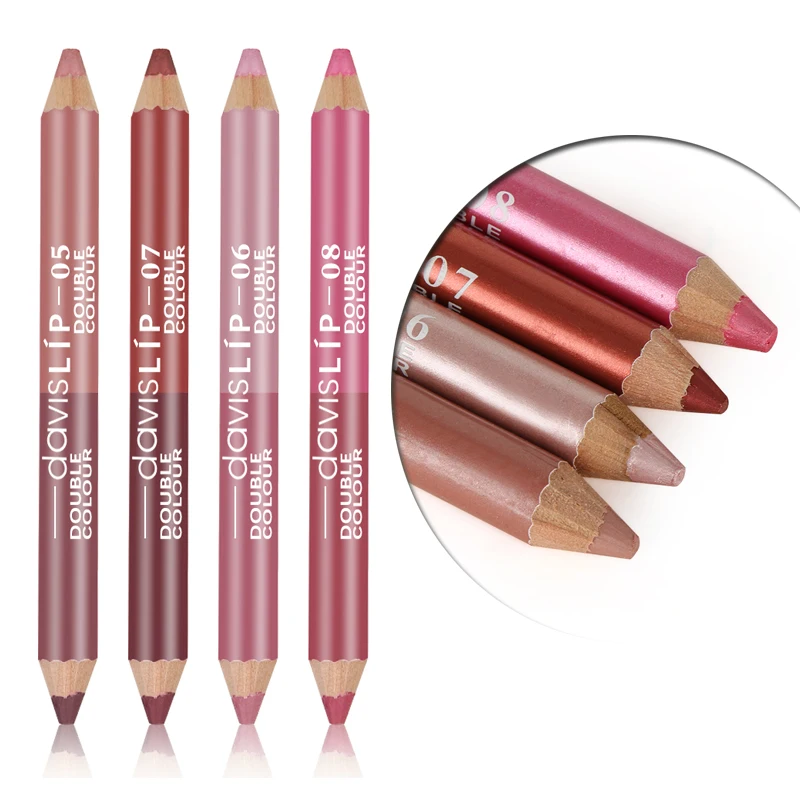 

1Pcs Fashion Color Matte Glitter Lip Liner Lipstick Long Lasting Waterproof Lip Stain Stick Pencil Women Cosmetic Makeup Tools
