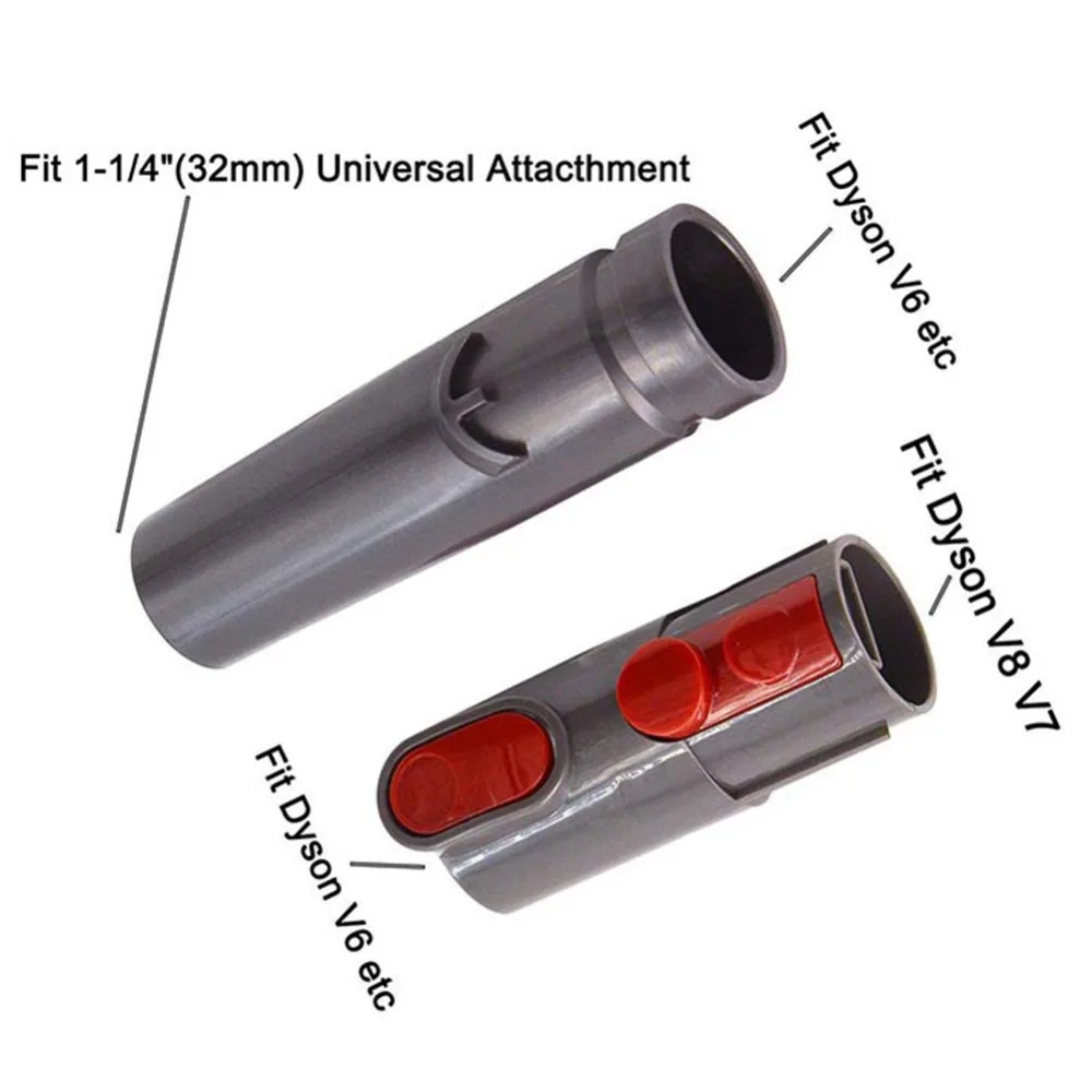 

1PCS 34mm Universal Adapter Converter for Dyson V6 V7 V8 Cordless Vacuum Cleaner Parts