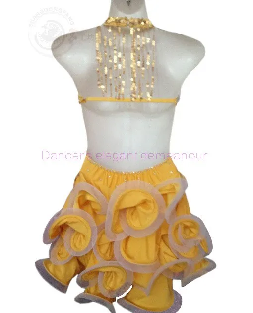 Новый стиль латинский Танцевальный костюм сексуальная спандекс кисточкой латинские танцы платье для женщин танцевальная конкурс платья