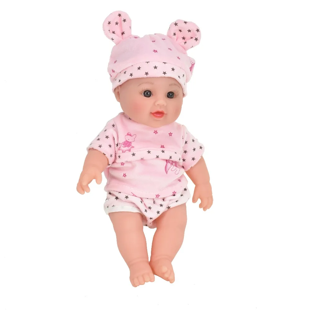 12 дюймов! Boneca bebek baby doll reborn black oyuncak gudetama girl силиконовый мягкий винил lalka реалистичные живые игрушки подарок на день рождения