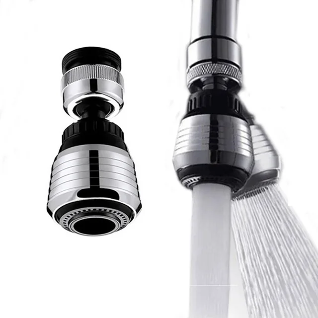 Free shipping Adjustable 360 Degree Faucet Aerator Bathroom kitchen ABS