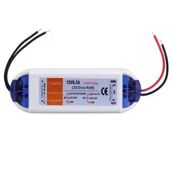 DC12V индикатор питания драйвера 6.3A 72 Вт LED AC/DC адаптер Освещение Трансформатор переключатель светодиодные полосы RGB потолочный светильник