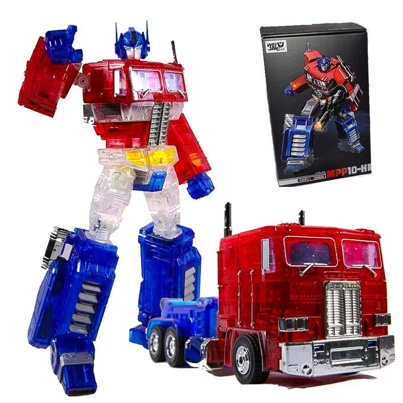 

Masterpiece OP Transformation Action Figure WEIJIANG WJ MPP10H Hyaline Clear Version