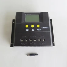 1pc x 50A 12V 24V CM5024Z JUTA PWM Solar system Controller Regulators LCD display use for solar home system indoor
