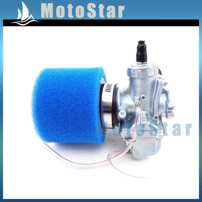 Molkt 26 мм Карбюратор Carb+ синий 45 мм воздушный фильтр для Lifan YX 125cc 140cc 150cc CRF50 китайский внедорожный питбайк