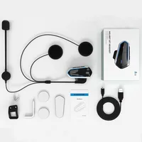 נייד bluetooth קסדת אופנוע אוזניות Bluetooth FM קסדה חם אוזניות Bluetooth 4.1 אוזניות אלחוטיות עבור Bluetooth audifonos טלפון נייד (5)
