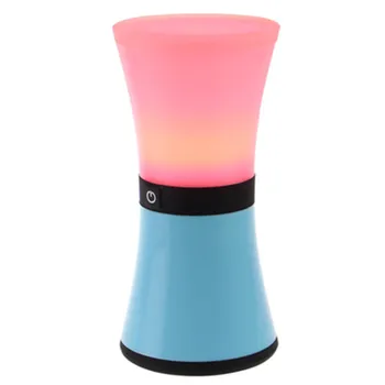 

Smart Portable LED Camping Lantern Emergency Light Small Waist Fashion Shape RGB Color Change USB Night Light Three Brightness