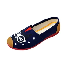 New Fashion Loafers Women Flat Shoes Comfort Spring Summer Slip On Casual Shoes Woman Canvas Espadrilles Zapatos Mujer