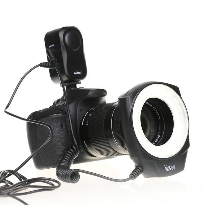  Godox Ring 48 LED Macro Ring Flash Video Light for Canon Nikon Sony Pentax digital cameras With Six - 2042663793