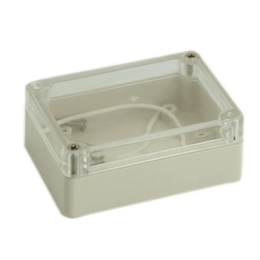 

85x58x33mm Waterproof Clear Cover Plastic Electronic Cable Project Box Enclosure Case