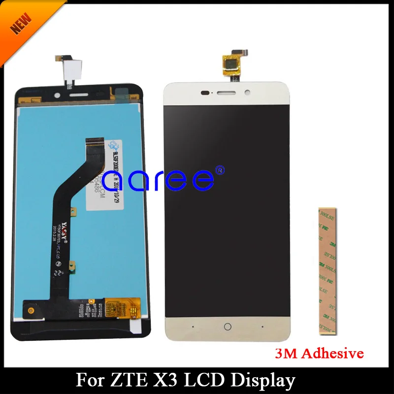 Бесплатная доставка 100% протестированный ЖК-дисплей класса AAA для ZTE X3 A452