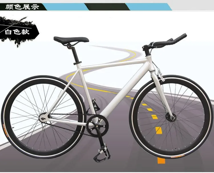 Top Original X-Front brand fixie Bicycle Fixed gear 46cm 52cm DIY  Claw handlebar speed road bike track bicicleta fixie bicycle 0