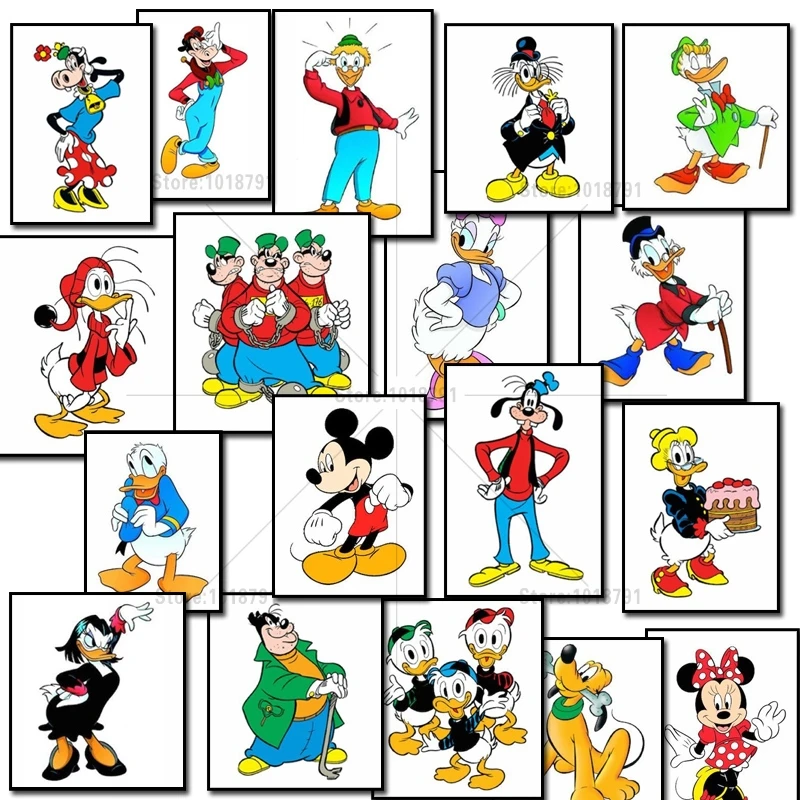 

5D DIY Diamond Painting Mickey Mouse family Crystal Diamond Painting Cross Stitch Needlework Green Lawn Garden Home Decorative