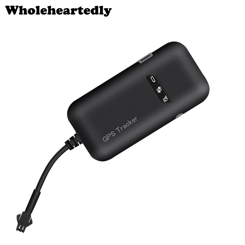 GT02A 4 полосный Автомобильный gps GSM GPRS SMS GPS трекер реальный адрес Google link