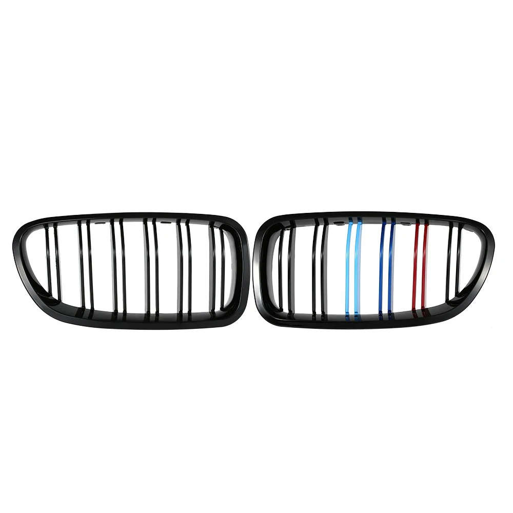 Почечная решетка двойная линия планка подходит для BMW F10 F11 F18 5 Series M5 10 16|kidney grill|racing