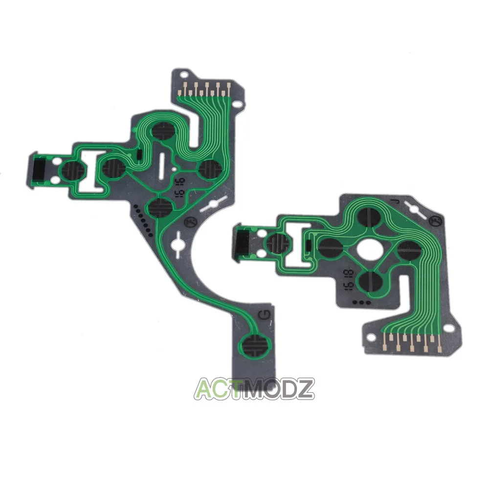5x Replacement Kit Button Conductive Flex Cable Film For PS4 Controller JDM 030in Replacement