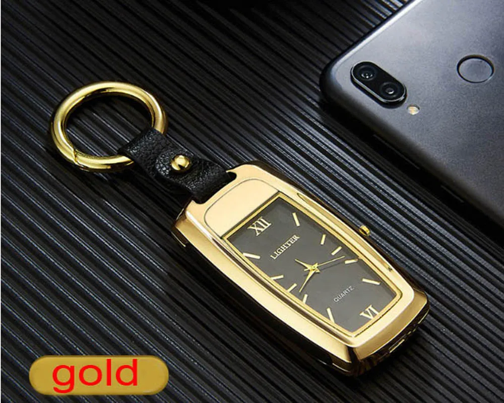 

Multifunctional watch USB cigarette lighter flashlight