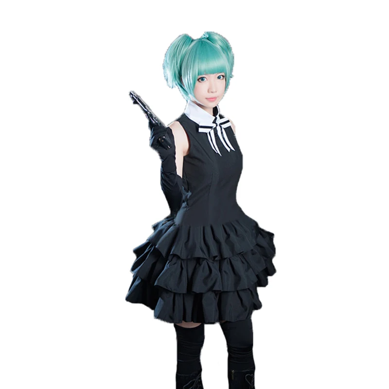 Anime Assassination Classroom Figure Shiota Nagisa Kayano Kaede battle ... - Anime Assassination Classroom Figure Shiota Nagisa Kayano KaeDe Battle Dress Cosplay Costume Uniform Full Set With