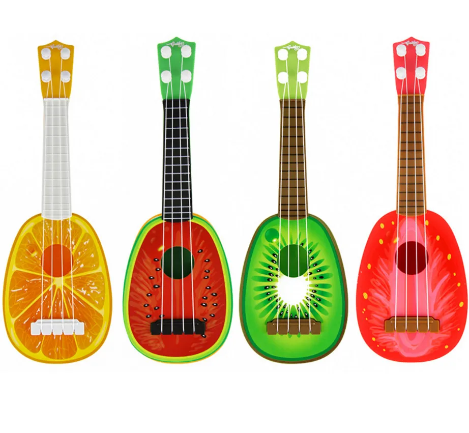 1pc/Lot Kids fruit Learn Guitar toys Educational Musical Instrument