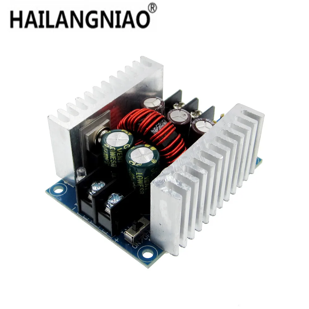 300W 20A DC-DC Buck Converter Step Down Module Constant Current LED Driver Power Step Down Voltage Module Electrolytic Capacitor 300W 20A DC-DC Buck Converter Step Down Module Constant Current LED Driver Power Step Down Voltage Module Electrolytic Capacitor