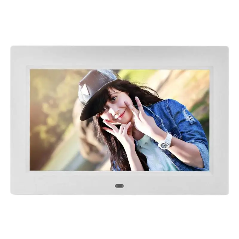 

ALLOYSEED 10 inch LED Backligh Digital Photo Frame 1024X600 HD Electronic Album Picture MP3 MP4 Music Video Calendar Alarm EU US