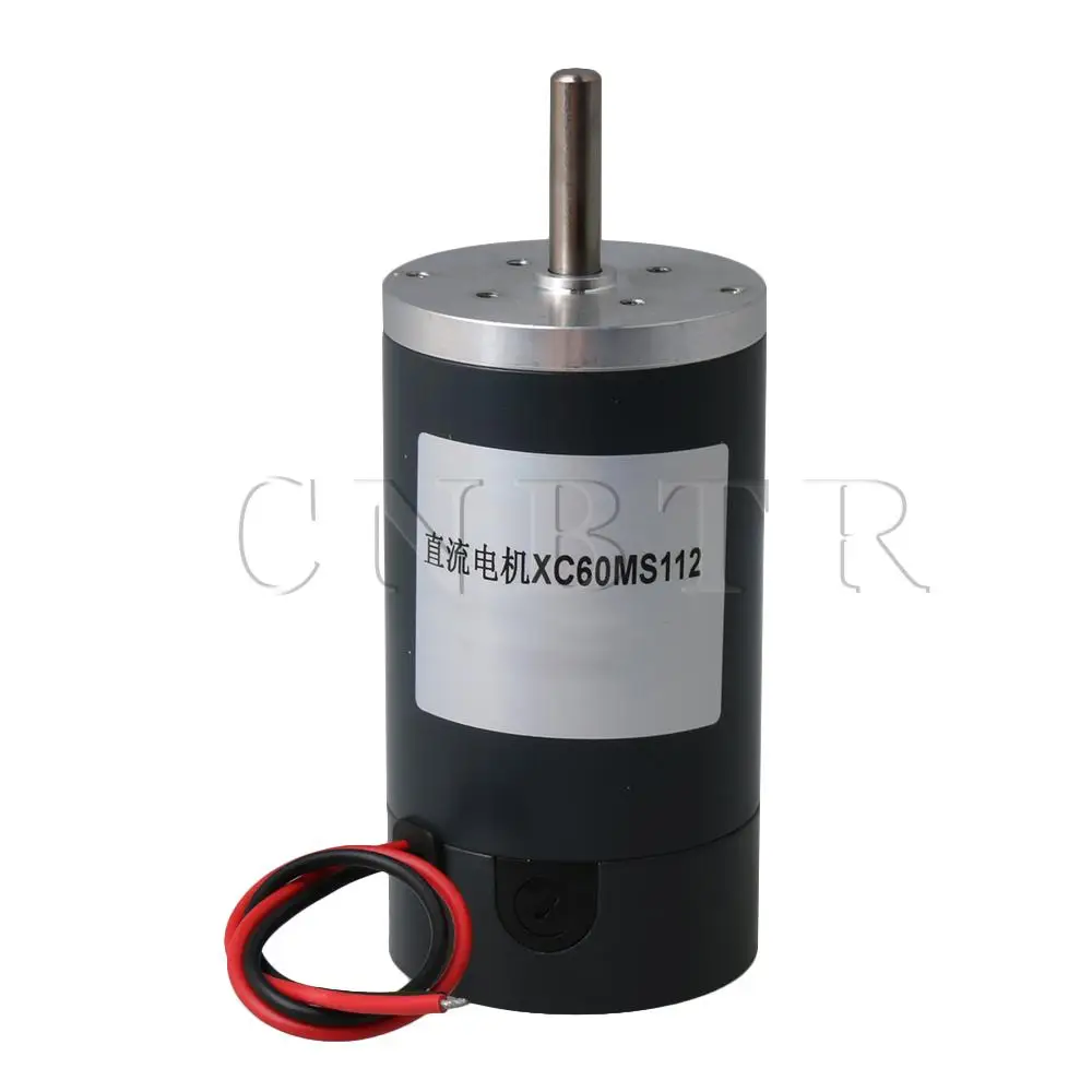 

XC60MS112 122W DC24V Brush Motor No-load Speed 4000RPM for DIY Project