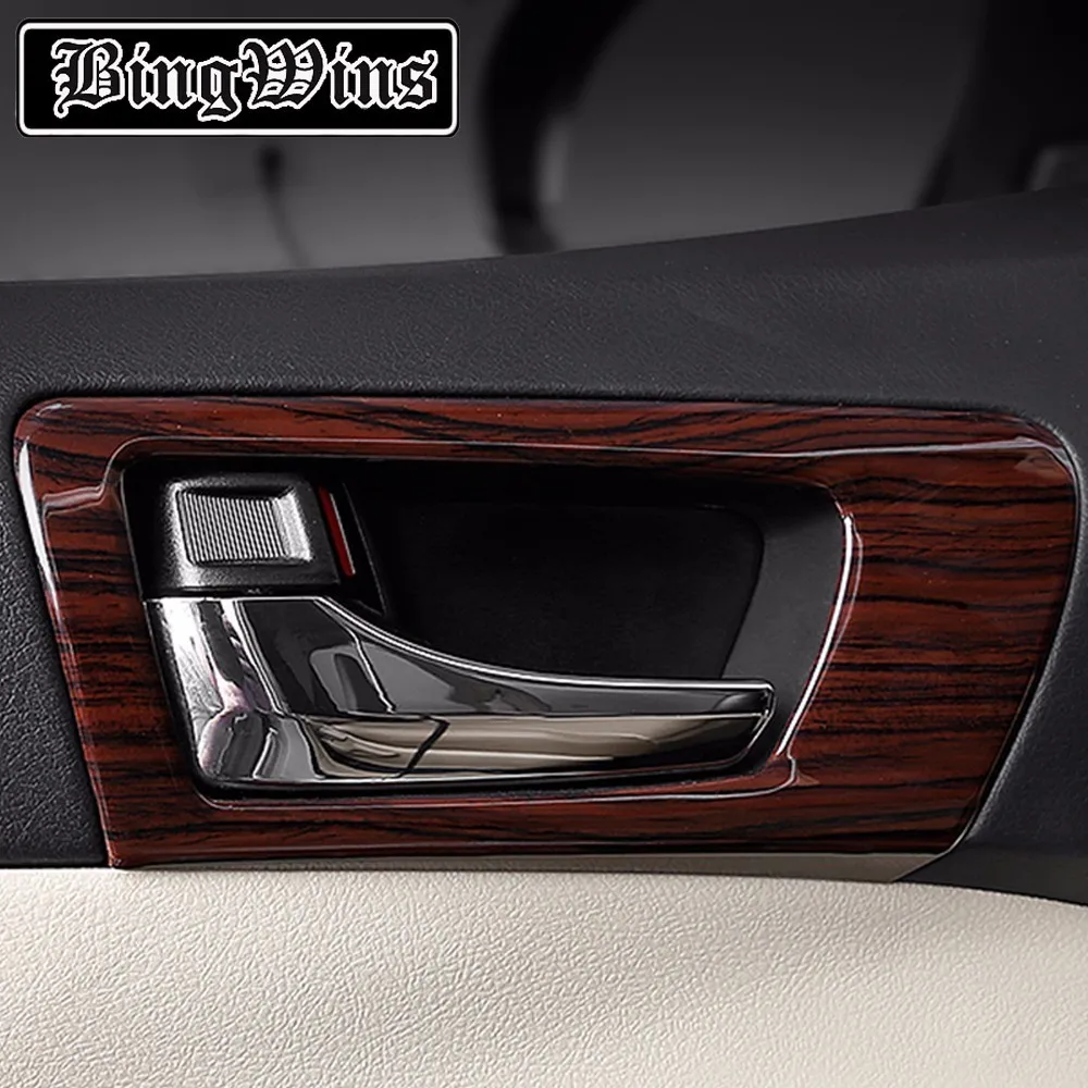 

Car styling ABS Door Inner Handle Trim For Toyota Camry V50 V55 2012-2016 Interior Handle Frame Covers Trim Car Accessories