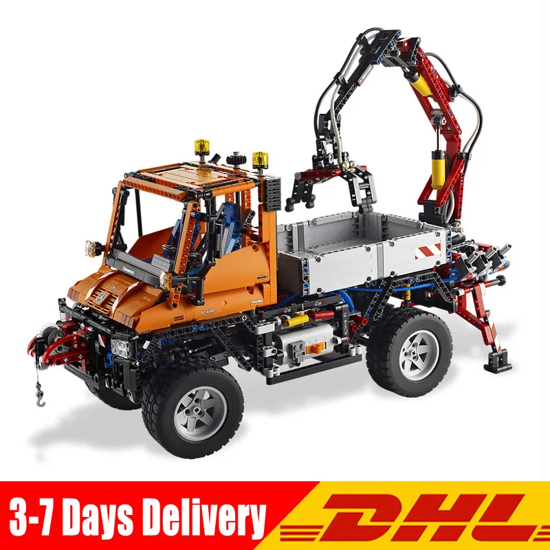 

Lepin 20019 2088Pcs Technic Truck Mercedes-Benz Unimog U 400 Model Building Blocks Bricks Compatible LegoINGlys 8110 Toys Gifts