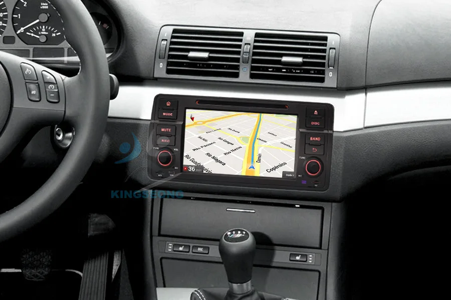 Cheap Android 9.0 DAB+ Autoradio Car stereo GPS NAVI WIFI+4G OBD Bluetooth for BMW M3 E46 3er 320 MG ZT Rover 75 4