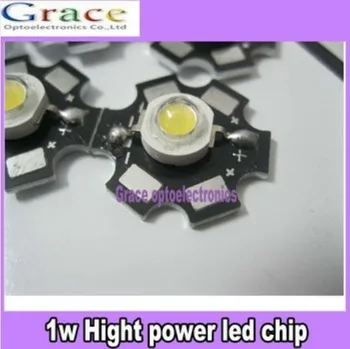 

30000k-35000K 1W cold White High Power LED Light Emitter with 20mm Star 50PCS