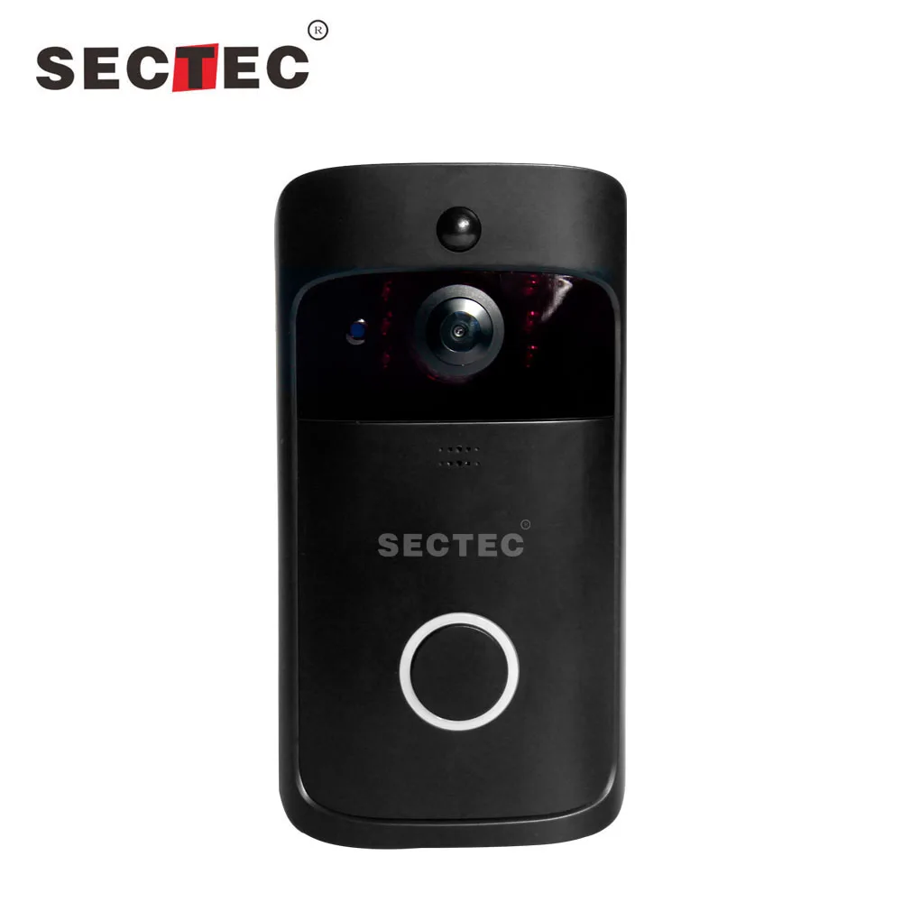 SECTEC INQMEGA 720 P беспроводной домофон низкая мощность потребление дверные звонки ночное видение ПИР IP дверной Звонок