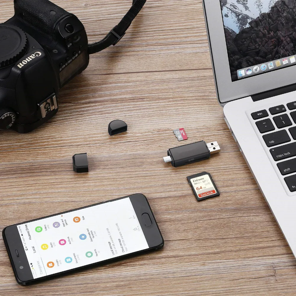 2 In 1 USB OTG Card Reader Micro USB OTG USB 2.0 Adapter Universal OTG TF/SD Card For Android Phone Computer Extension Headers 2 In 1 USB OTG Card Reader Micro USB OTG USB 2.0 Adapter Universal OTG TF/SD Card For Android Phone Computer Extension Headers