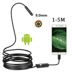 1080 P Full HD мини Android эндоскоп камера IP67 1920*1080 1 м 2 м 3,5 м 5 м микро USB инспекционная видеокамера Змея бороскоп трубка