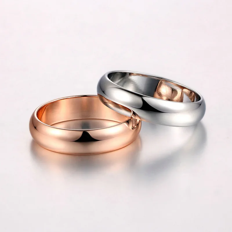 USTAR круглые свадебные кольца для мужчин и женщин, ювелирные изделия из розового золота, мужские кольца для влюбленных, женские кольца anel bijoux, подарок, высокое качество