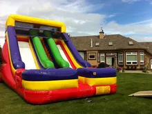 inflatable slide jumping inflatable slide with bounce inflatable playground inflatable slide