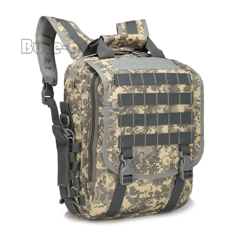 Страйкбольная Мужская тактическая сумка для ноутбука с несколькими моллями, Тактическая Военная сумка на плечо для компьютера, уличный рюкзак