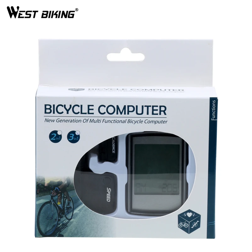 Best Seller WEST BIKING Bike Computer With Cadence Heart Rate Monitor