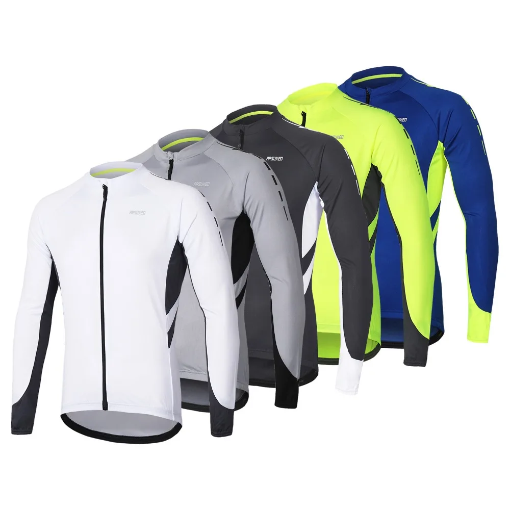 ARSUXEO-Men-s-Full-Zipper-Cycling-Jersey-Bicycle-Bike-Shirt-Long-Sleeves-MTB-Mountain-bike-Jerseys (1)