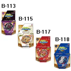 Beyblade лопающиеся игрушки B-104 B-105 B-106 B-113 B-115 B-117 B-118 группа запуска и коробка Bables Металл Fusion Прядильный механизм