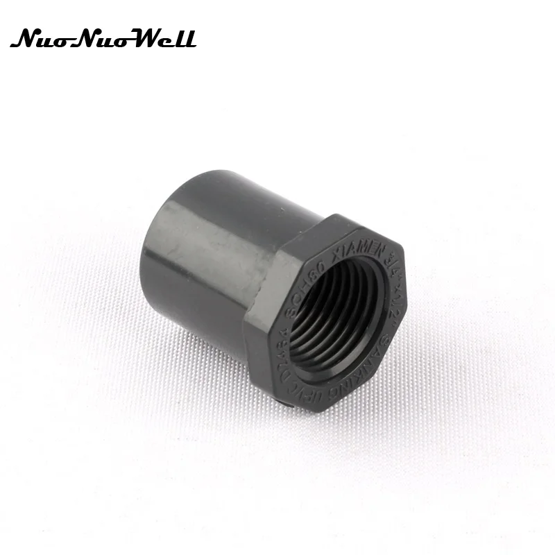 2pcs-nuonuowell-pvc-ansi-3-4-to-1-2-thread-straight-connector-pipe
