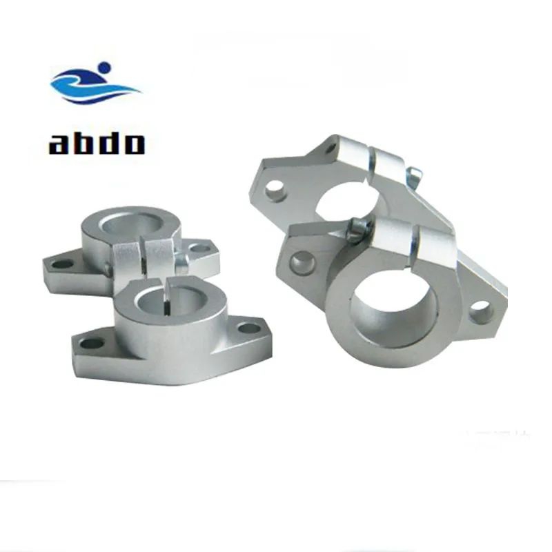 SHF8 8mm Linear Rod Rail Shaft Support FOR XYZ Table CNC Router Mill 4 PCS
