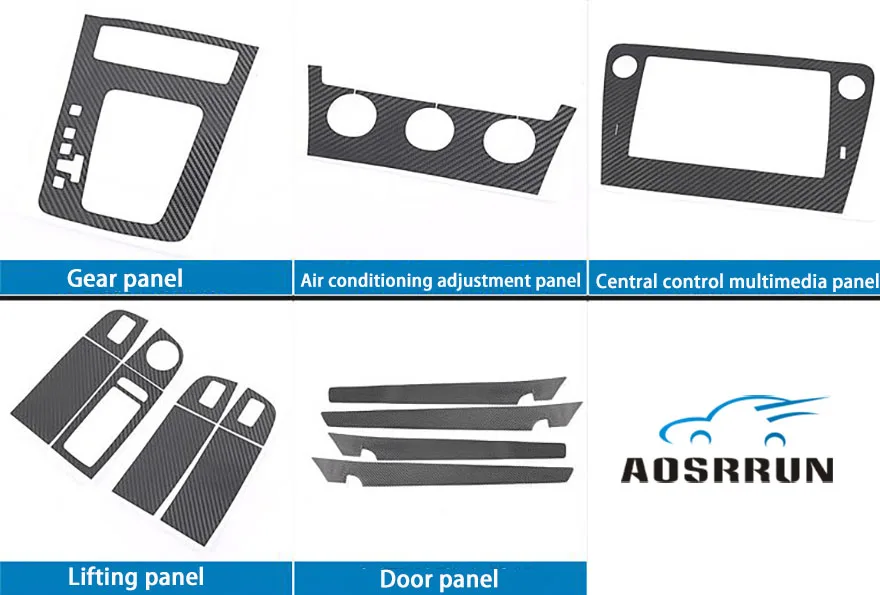 Пленка из углеродного волокна кондиционер регулировки панель пленки углеродное волокно автомобильные аксессуары для skoda Octavia A7 седан