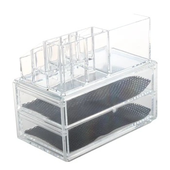 

New Clear Acrylic Makeup Lipstick Display Stand Holder Cosmetic Storage