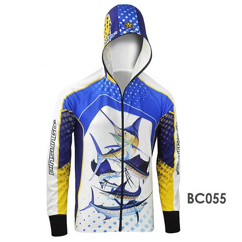 2017 Brand Men Women Zipper cardigan Anti UV Breathable Quick drying Professional Clothes For Fishing Men