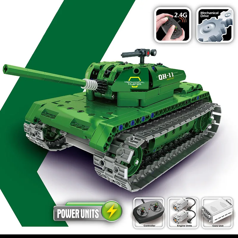

RC Military Tank Legoing Technic Military Model Building Blocks Boy Birthday Gift Kids Remote Control Toys For Children