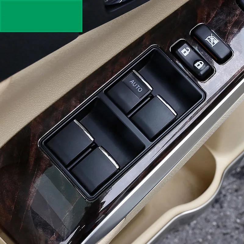 

lsrtw2017 abs car window control button trims for toyota camry 2012 2013 2014 2015 2016 2017 xv50